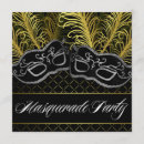 Search for black gold prom invitations Party