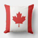 Search for canadian cushions Red and white