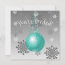 Search for fancy christmas invitations Snowflakes