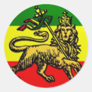 Search for rastafari stickers Lion