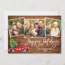 Search for red truck christmas cards Modern