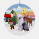 Search for old english sheepdog christmas tree decorations Dogs