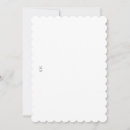 Search for scalloped edge invitations Minimalist
