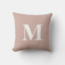 Search for blush pink cushions Monogrammed
