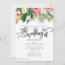 Search for luau wedding invitations Botanical