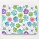 Search for multicolored flowers mousepads Purple