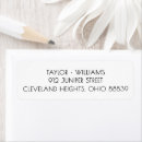 Search for neutral return address labels Black and white