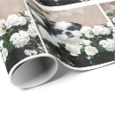 Search for black and white rose wrapping paper Cute