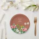 Search for burnt orange plates Boho