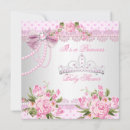 Search for vintage princess baby shower invitations Tiara
