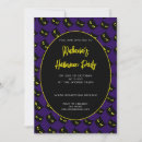 Search for yellow halloween invitations Black cat