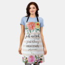 Search for wedding rehearsal dinner aprons Floral