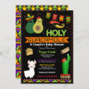 Search for holy guacamole baby shower invitations Taco
