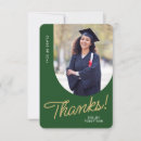 Search for dark green thank you cards Simple