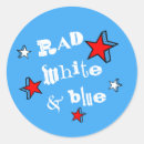 Search for patriotic memorial day stickers Red white and blue