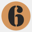 Search for numerical stickers Number