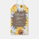 Search for sunflower thank you gift tags Rustic