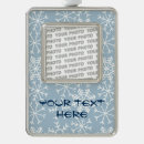 Search for silver frame christmas tree decorations Snow