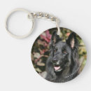 Search for black haired key rings Dog