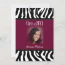Search for zebra party invitations Girl