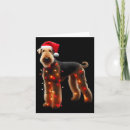 Search for airedale terrier christmas cards Snow