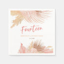 Search for pink floral napkins Birthday party