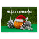 Search for basketball christmas gift bags Green