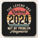 Search for funny retirement coasters Retro