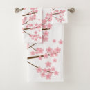 Search for cherry blossom bath towels Elegant