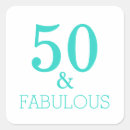 Search for turquoise and white stickers For her