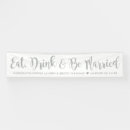 Search for eat drink and be married posters Chic