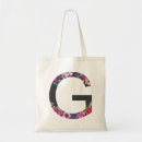 Search for flower monogram bags For her