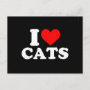 Search for i love cats postcards Heart
