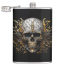 Search for skull flasks Black