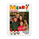 Search for merry christmas magnets Family photo