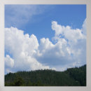 Search for mountains in clouds posters Sky