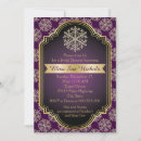 Search for snowflakes frame invitations Gold
