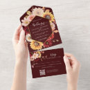 Search for fall with rsvp wedding invitations Qr code rsvp