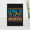Search for funny 13th birthday cards Gamer