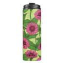 Search for green and pink travel mugs Botanical