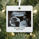 Search for sonogram christmas tree decorations Baby