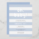 Search for foil baby boy shower invitations Cute