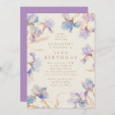 Search for iris birthday invitations Irises