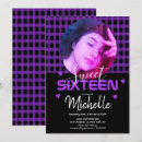 Search for dance sweet 16 invitations Girly