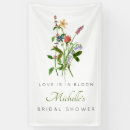 Search for bridal shower banners Love is in bloom