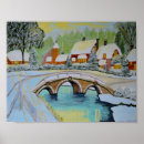 Search for christmas village art Winter