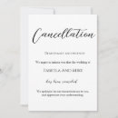 Search for cancelled wedding announcement cards Cancellation
