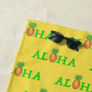 Search for aloha beach towels Pineapple