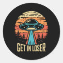 Search for loser stickers Alien