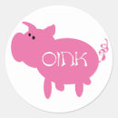 Search for pink piggy stickers Animals
